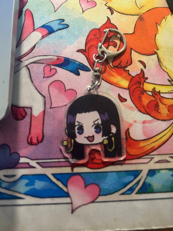 Porte clé acrylique Boa hancock one piece