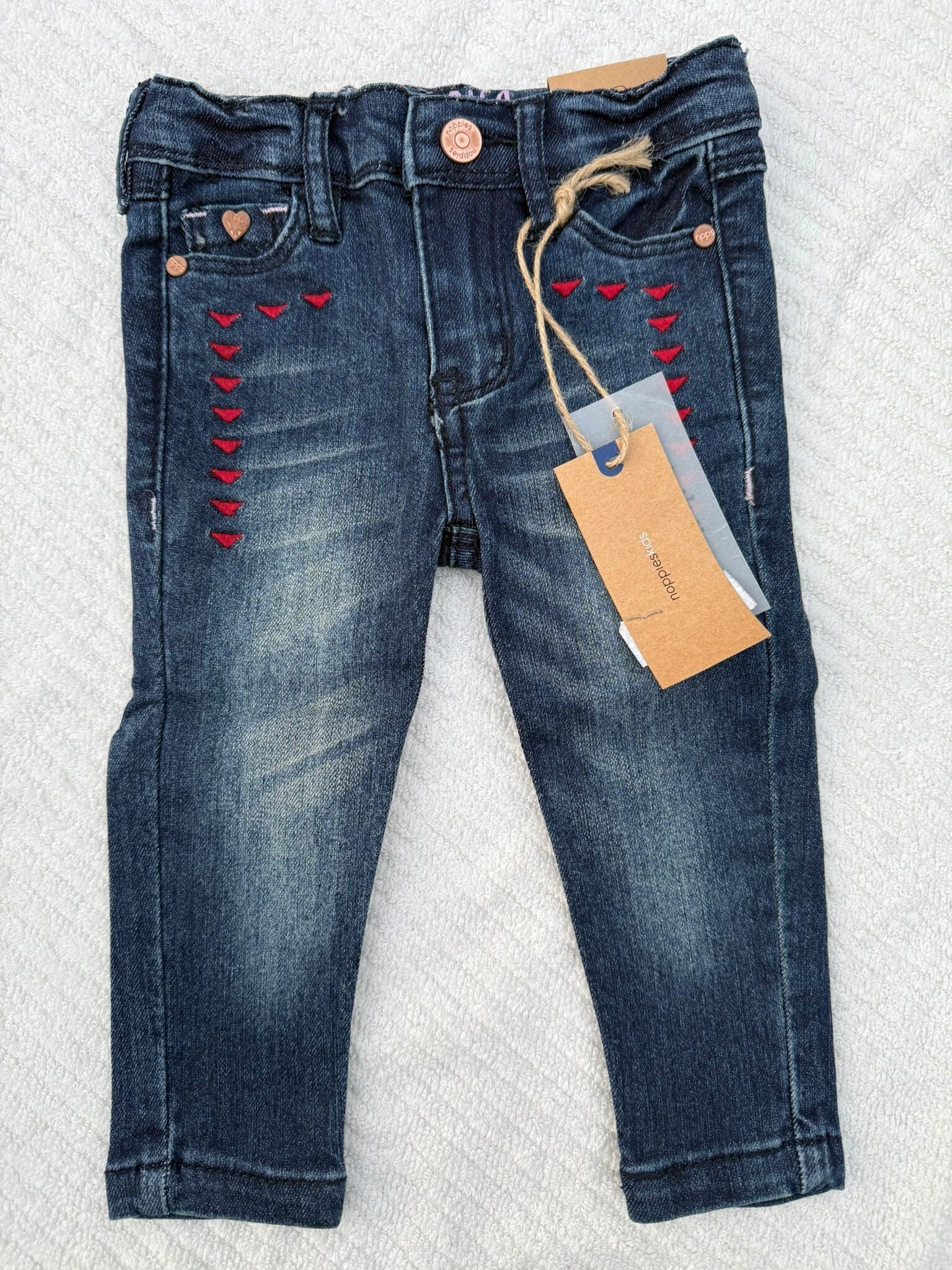 Noppies - Spijkerbroek - maat 74