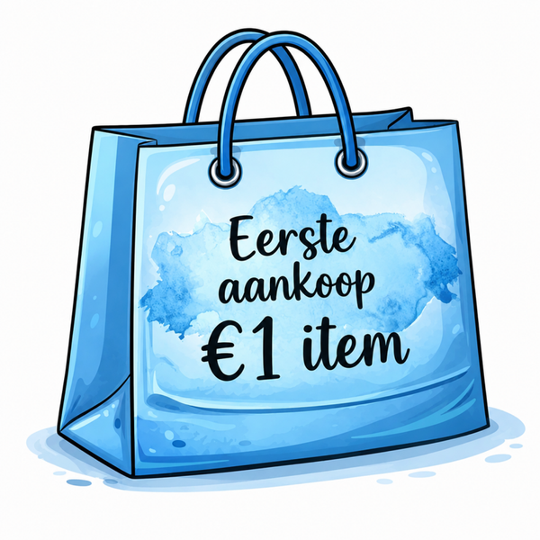 1e aankoop - €1 sale