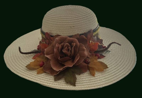 Fall decorated hat