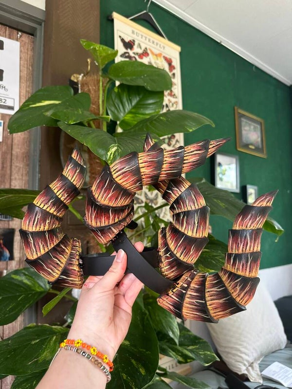 'fire' horns Eva-foam
