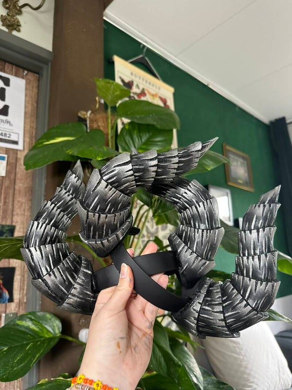 'silver tips' horns Eva-foam