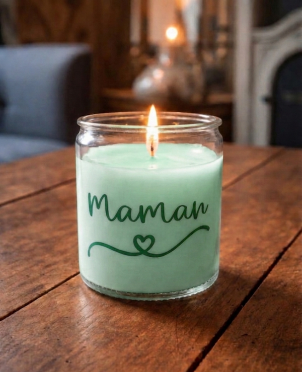 Bougie maman Cadeau original fête des mères