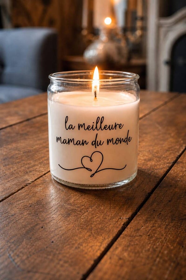 Bougie maman Cadeau original fête des mères