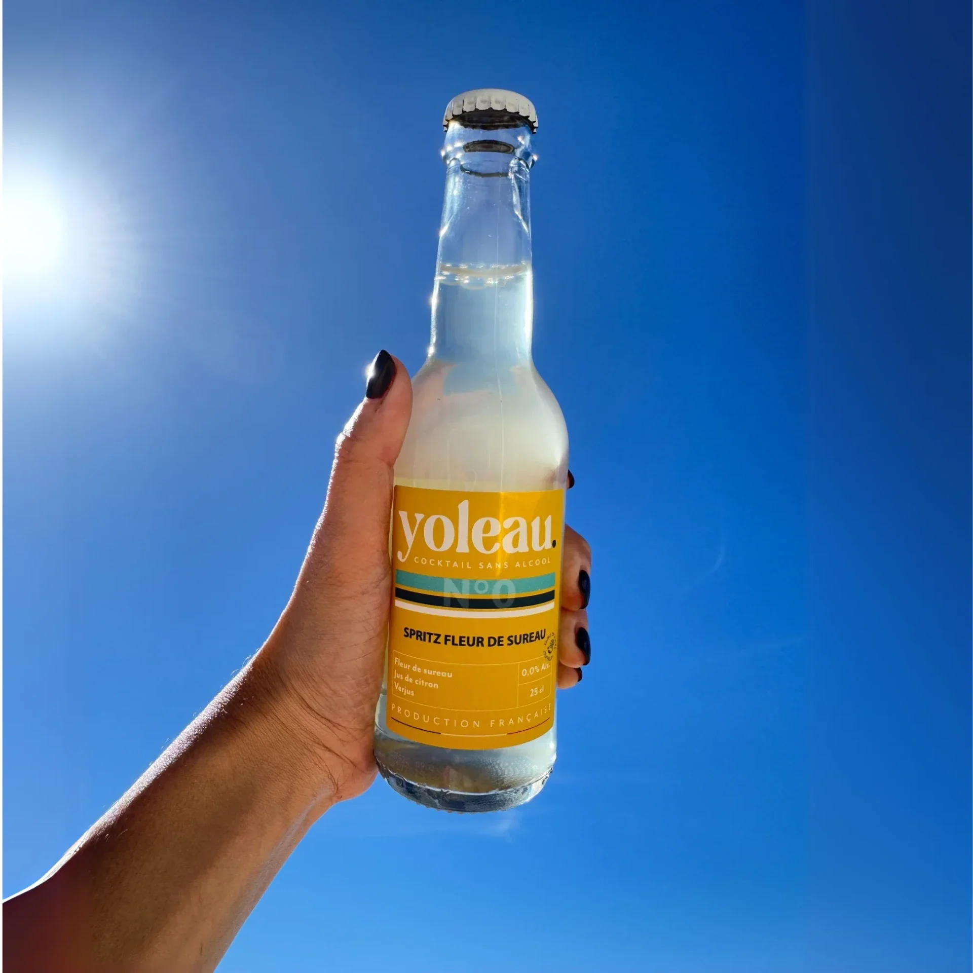 Yoleau Spritz fleur de sureau - Cocktail pétillant sans alcool