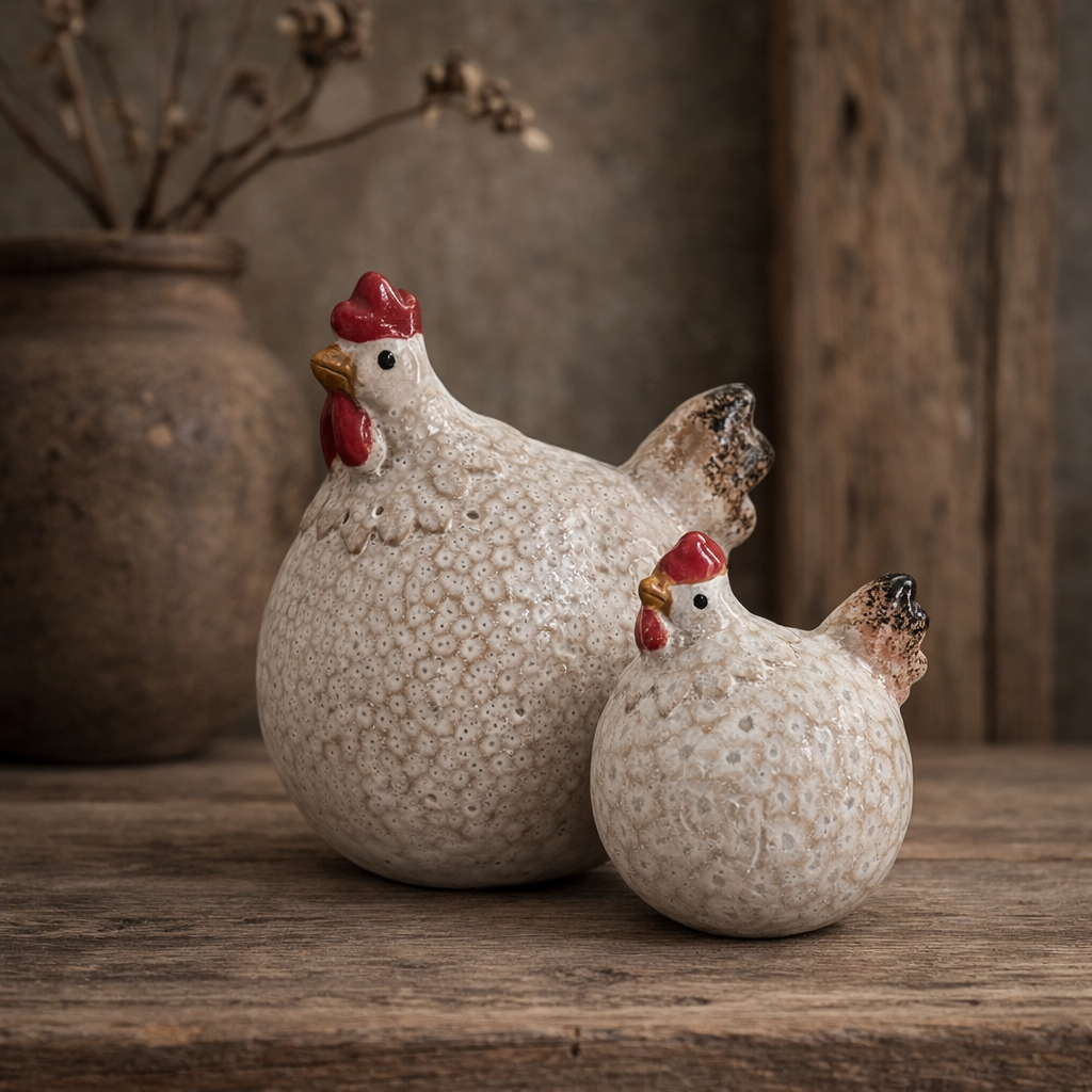 Countryfield set Bolkippen groot en klein