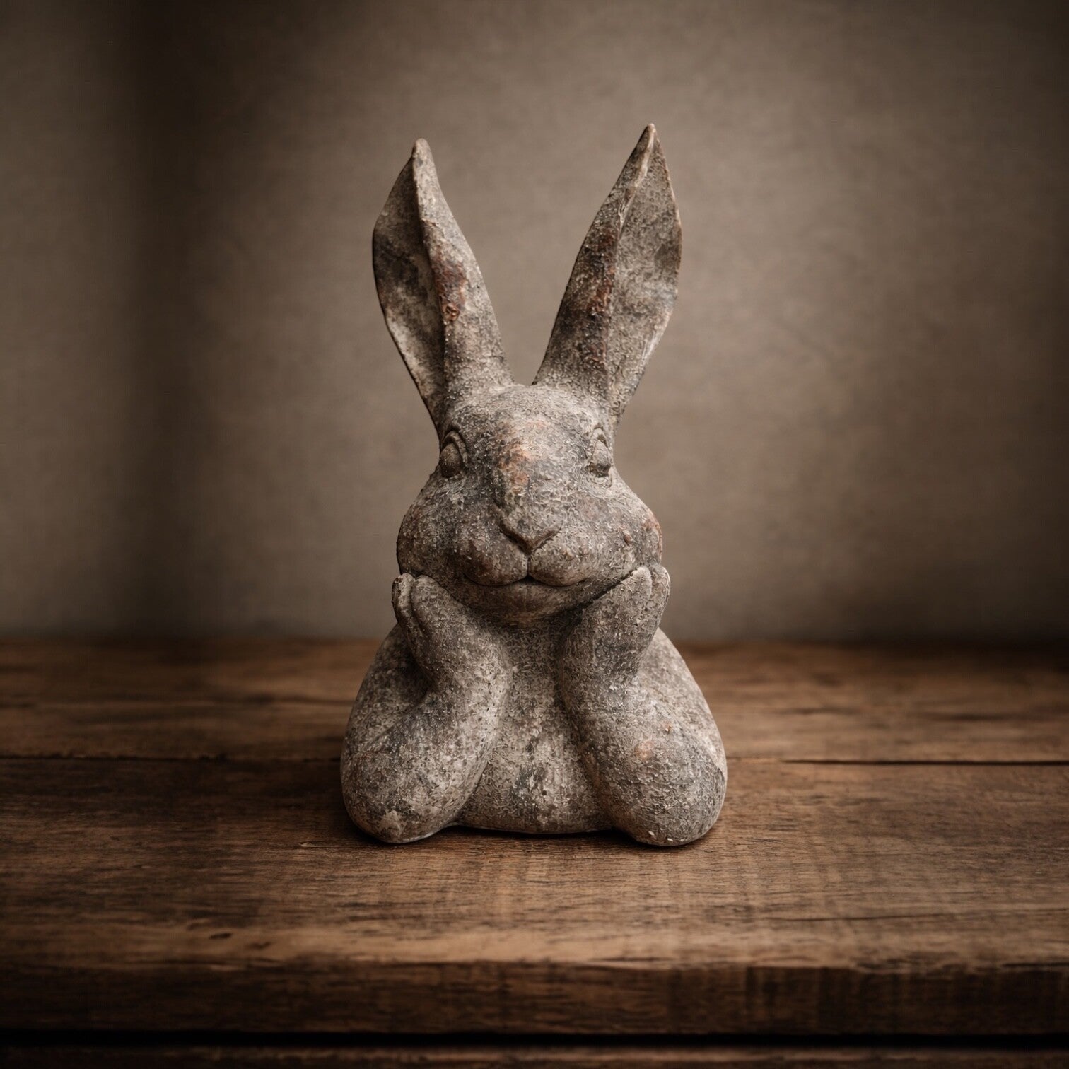 Haas groot verweerde look