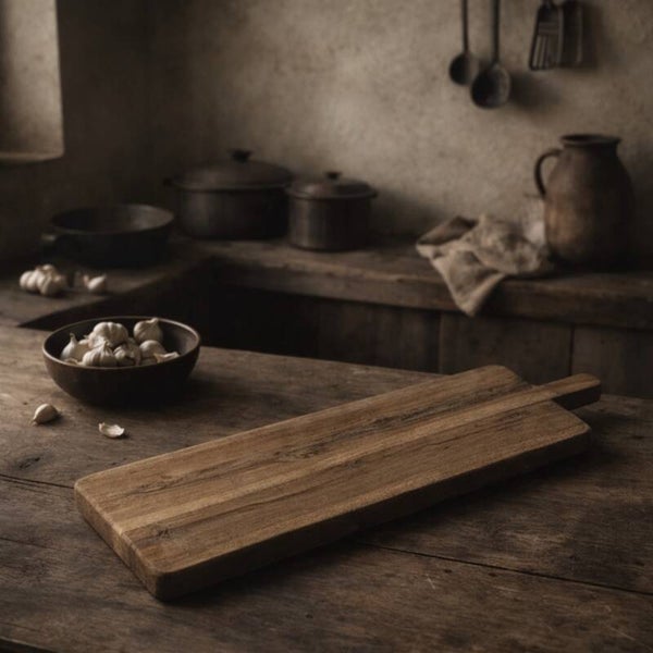 Houten serveerplank -XL-