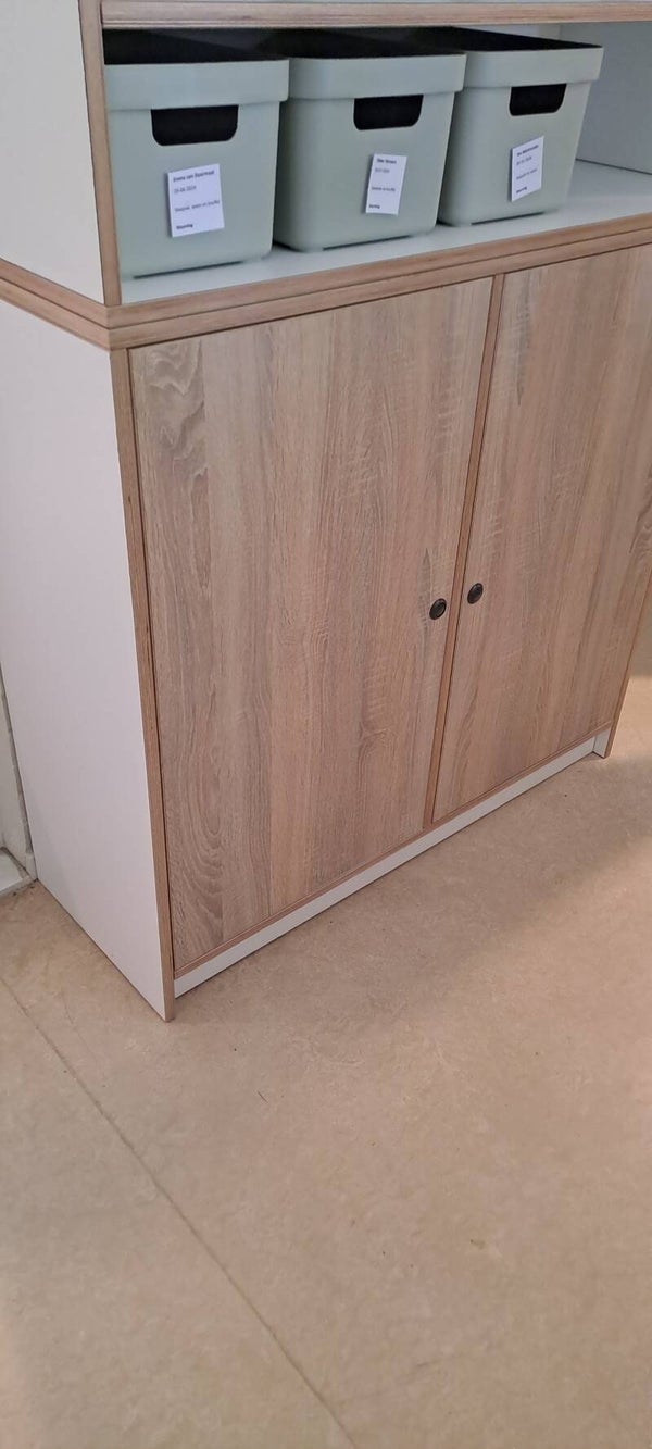 Opbergkast laag 2 deuren