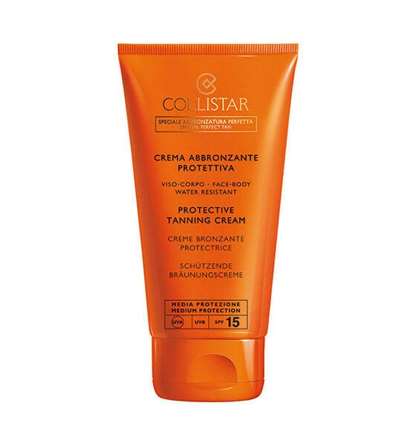 PROTECTIVE TANNING CREAM SPF 15 Beschermende crème voor gezicht en lichaam