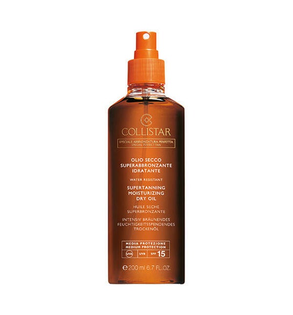 SUPERTANNING DRY OIL SPF 15 superbruinende ‘droge’ zonneolie, anti-zand, waterresistent
