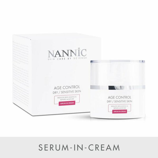 Age Control (Droge en gevoelige huid) (Serum-in-cream) - 50ml NANNIC BELGIUM