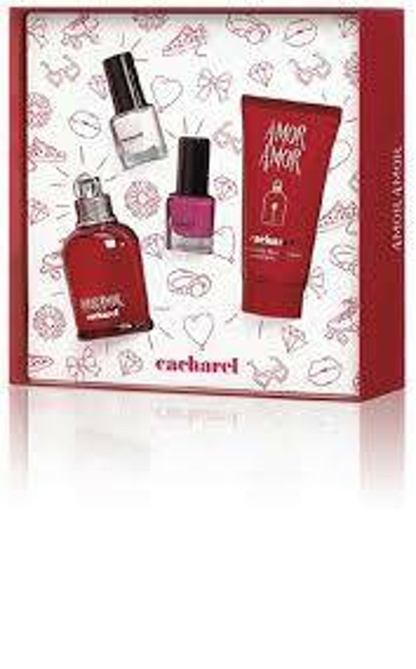 Cacharel Amor Amor SET 50ml. +  Gratis 2 Nagellakjes