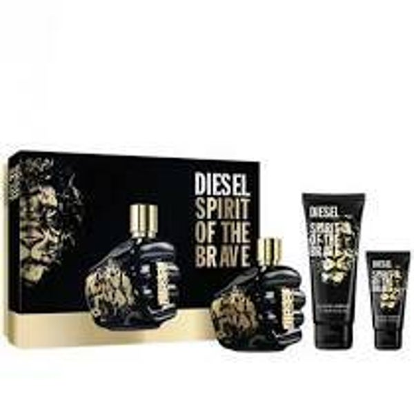 Diesel Spirit Of The Brave SET Eau De Toilette + Gratis 2 douchegel