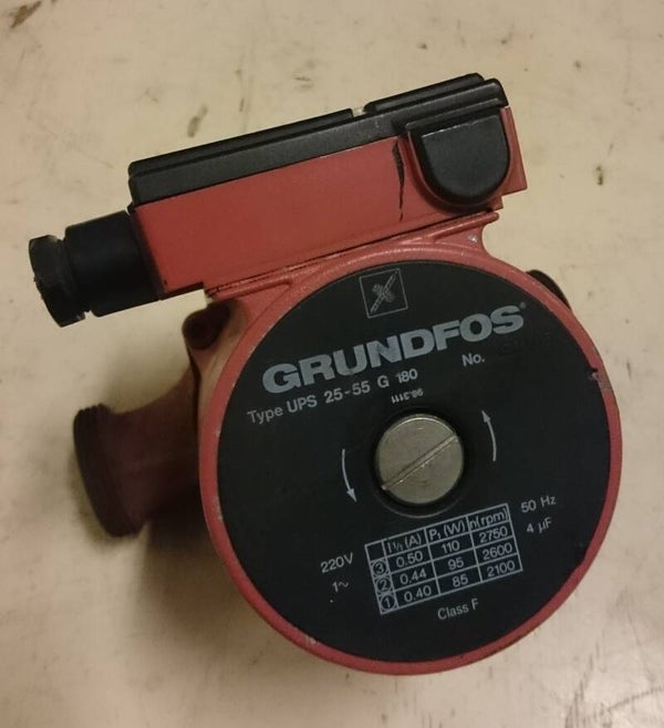 Grundfos UPS 25-55 G 130mm