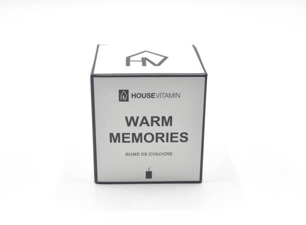 Warm Memories geurkaarsjes van Housevitamin 100gram