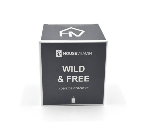 Wild & Free Geurkaarsjes van Housevitamin 100gram