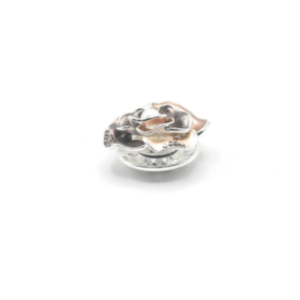 Broche Koper/Goud kleur 078