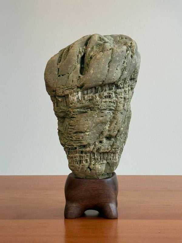Dacite on Black Walnut