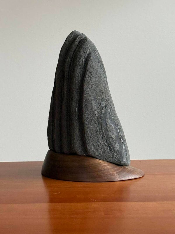 Sandstone on Black Walnut