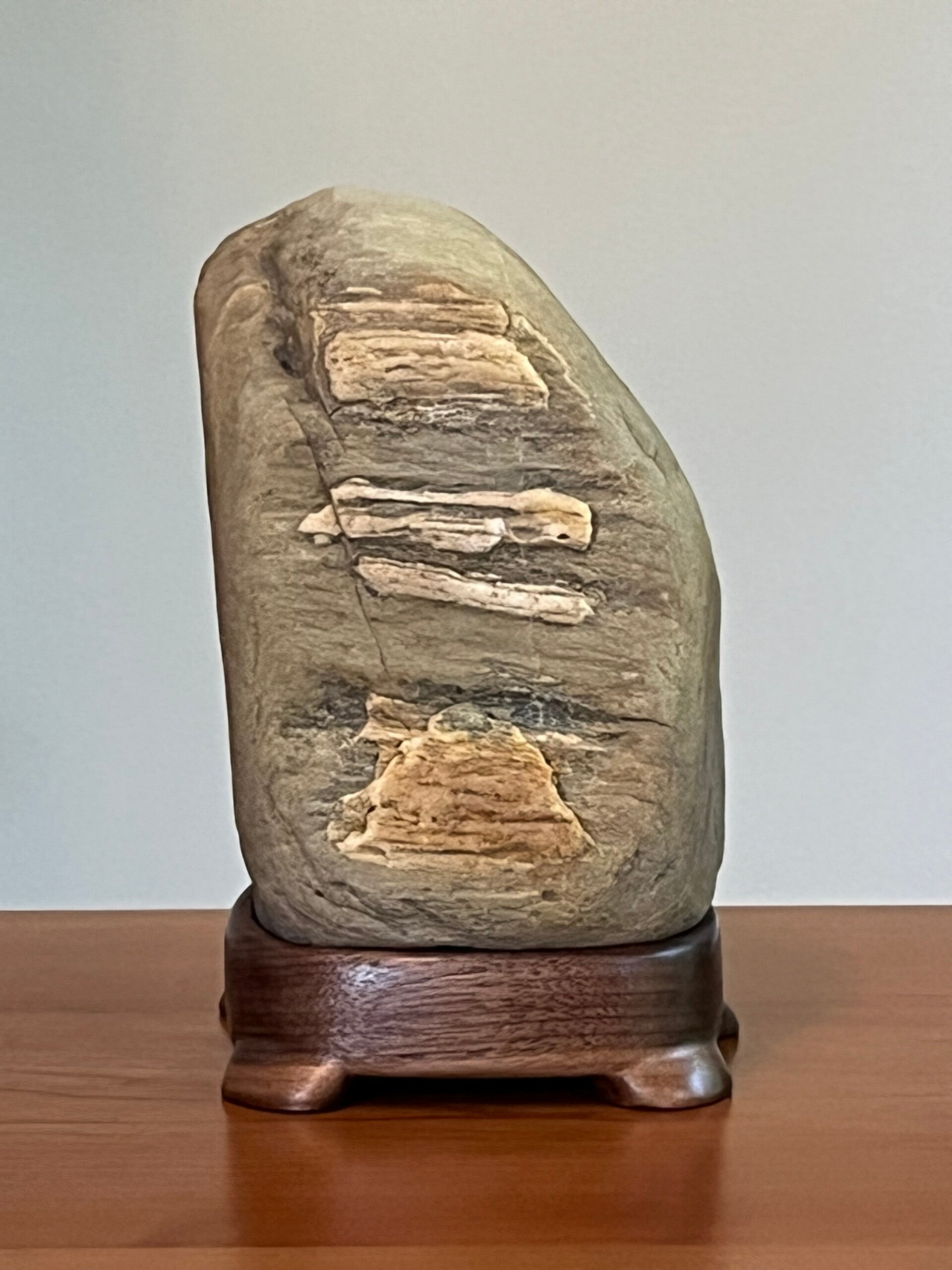 Quartzite on Black Walnut