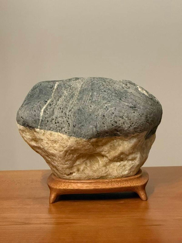 Schist and Quartz on Spanish Cedar
