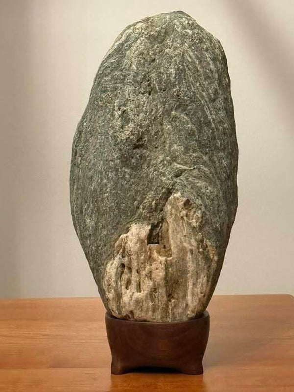 Schist on Black Walnut