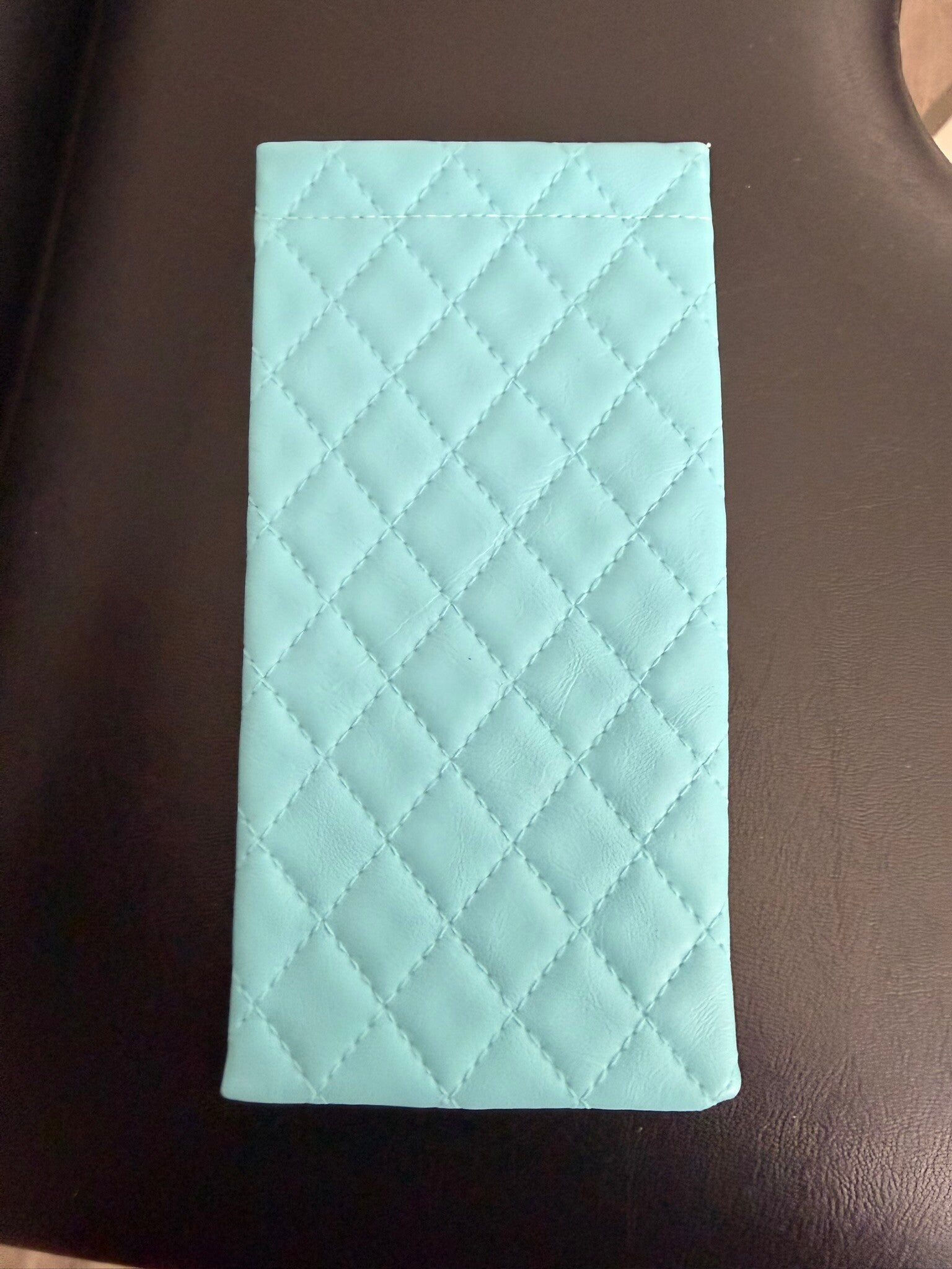 luxe blauw opberghoesje