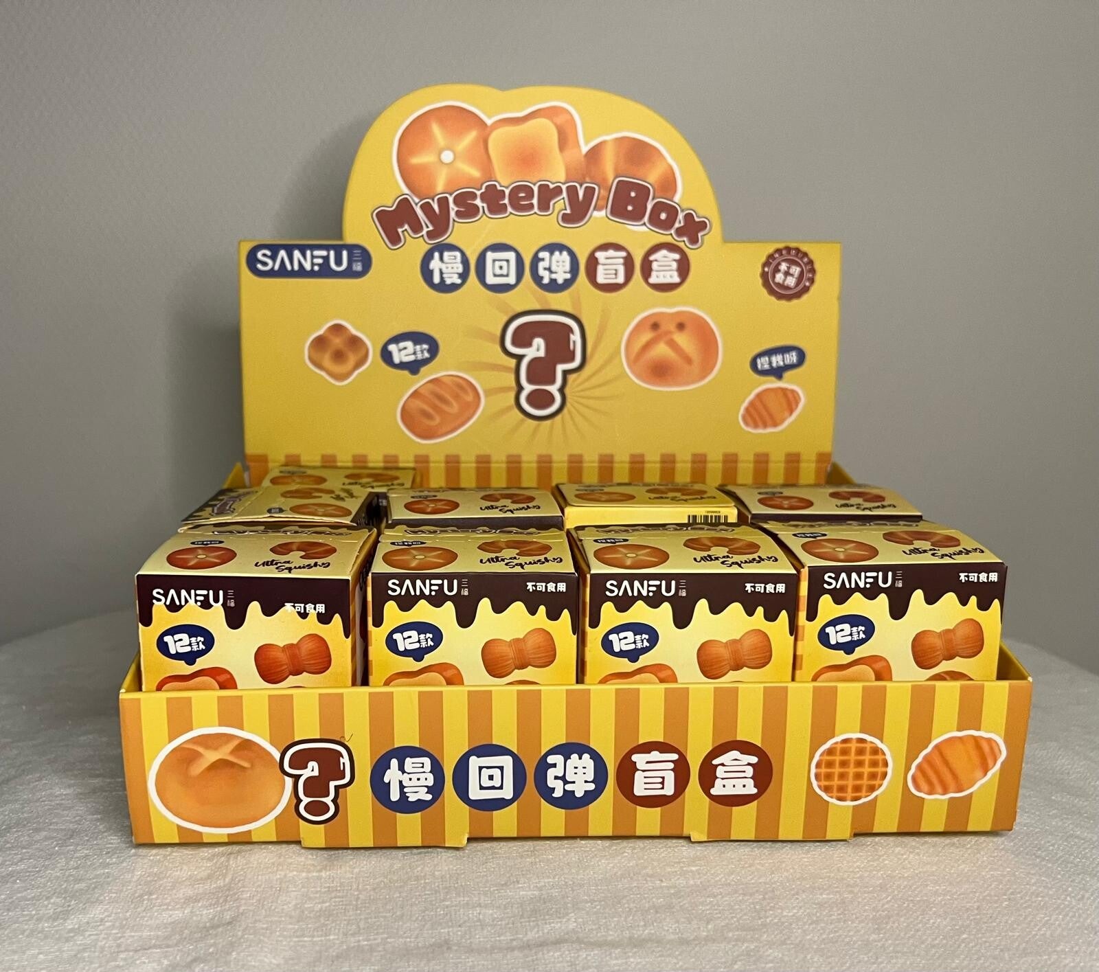 Geurende Mini Mistery squishies  Broodjes