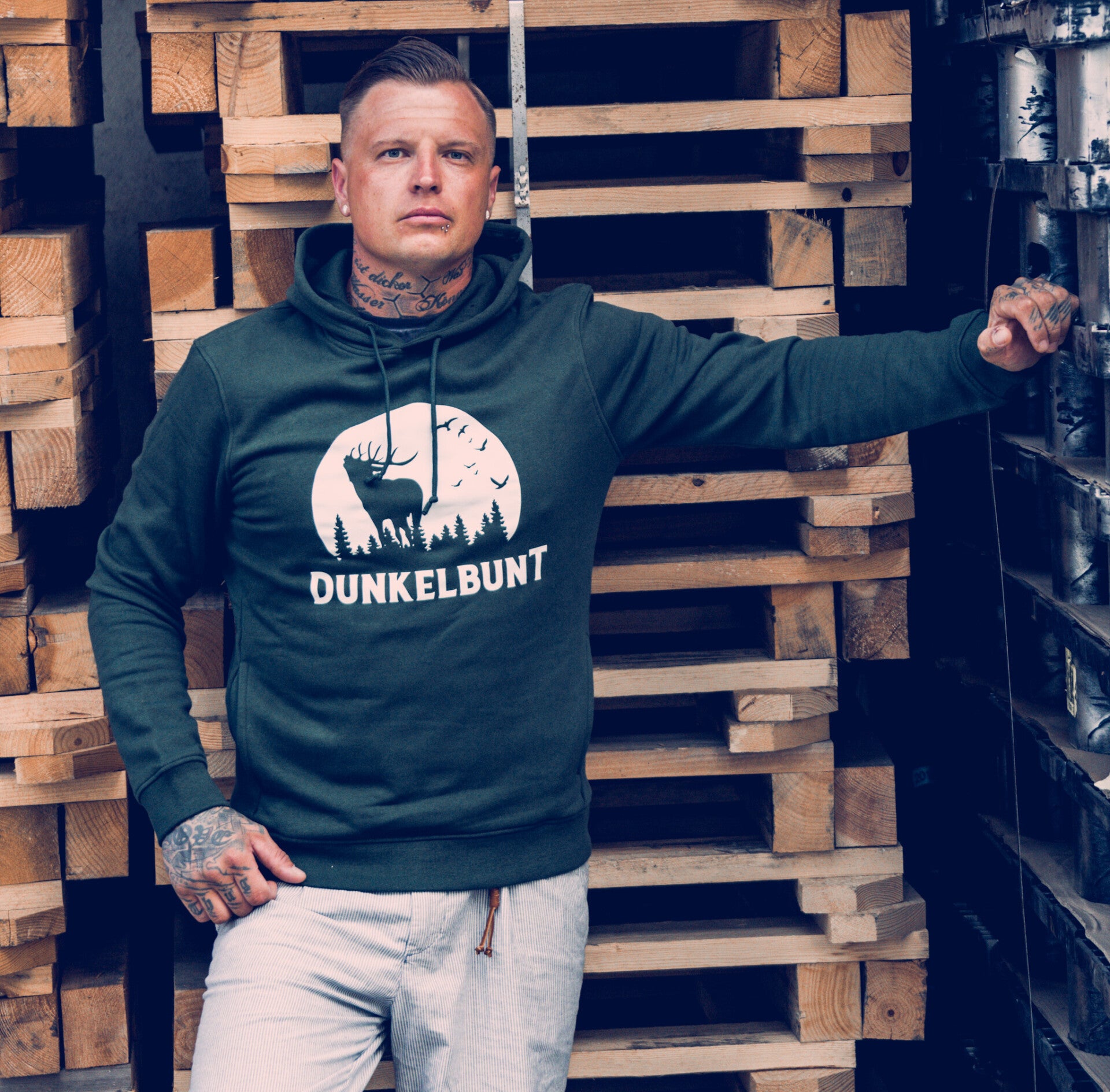 Dunkelbunt® Hoodie „Forest Soul“