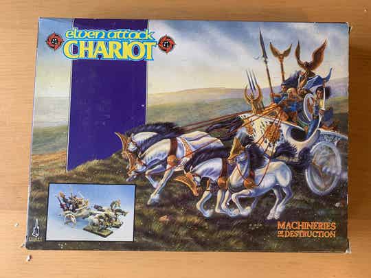 Wahammer Fantasy Battle:  Elven Attack Chariot (1987)