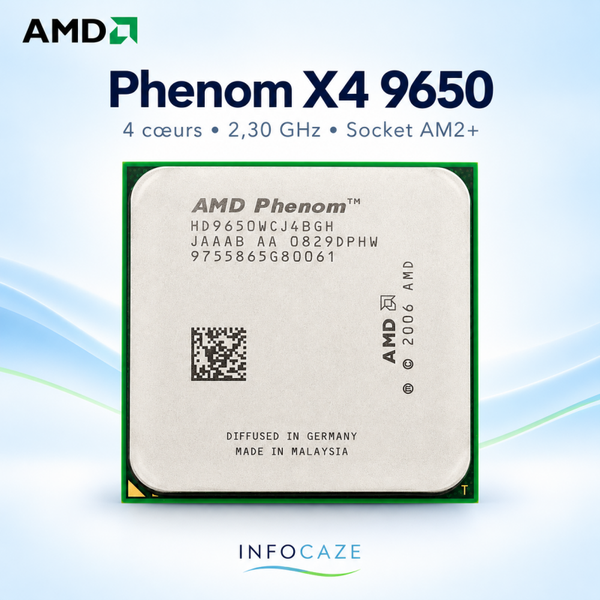AMD Phenom X4 9650 2.3GHz Quad Core Socket AM2+ HD9650WCJ4BGH CPU