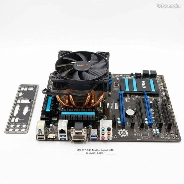 Kit Carte Mère MSI Z97-G43 + Intel Core i7-4790 + 32Go RAM DDR3 + Be Quiet ATX