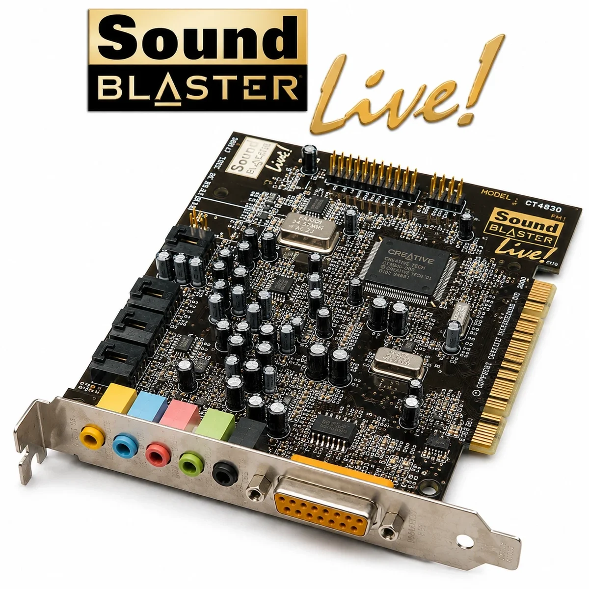 Creative Sound Blaster Live! CT4830 PCI – Carte Son Vintage Rétro ...