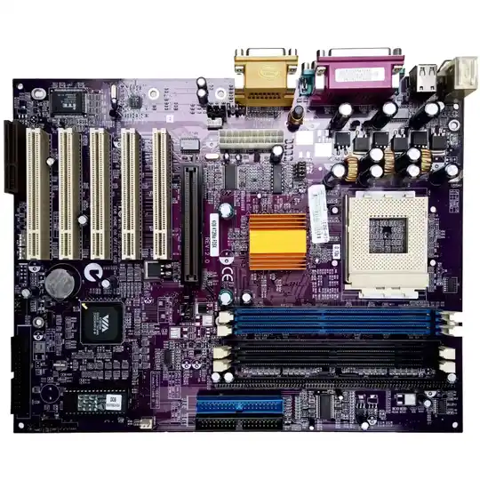 Carte mère ECS KT266A Socket A ATX - Compatible Athlon XP & Duron | Rétro PC