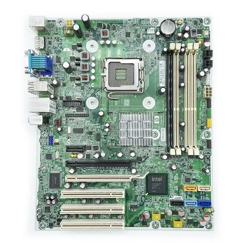 Carte mère HP Compaq 8000 Elite CMT avec processeur E5400 et 2 Go de RAM