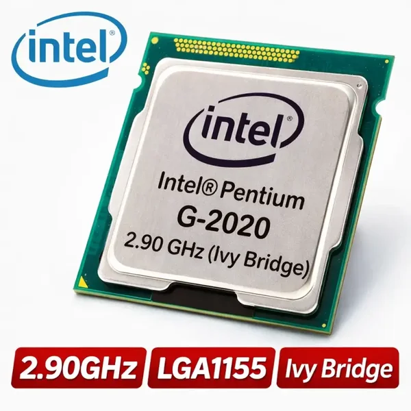 Processeur Intel Pentium G2020 2,90 GHz – Socket LGA1155 – Testé et fonctionnel
