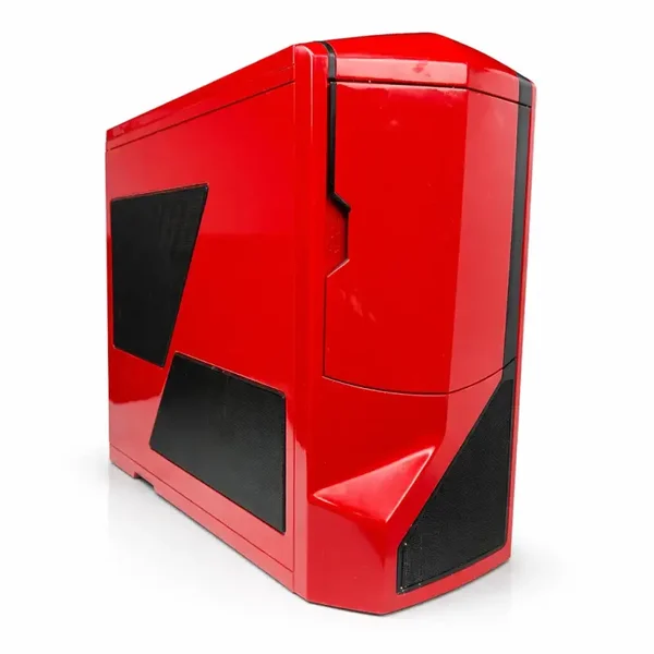 🖥️ Boîtier PC NZXT Phantom 410 Rouge – Rétro Gaming – ATX – Très bon état