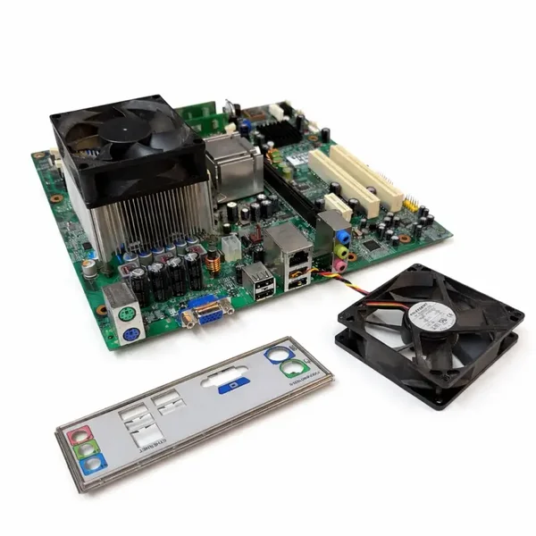 🖥️ Carte mère HP 945GCT-HM LGA775 + Core 2 Duo E4400 + Ventirad