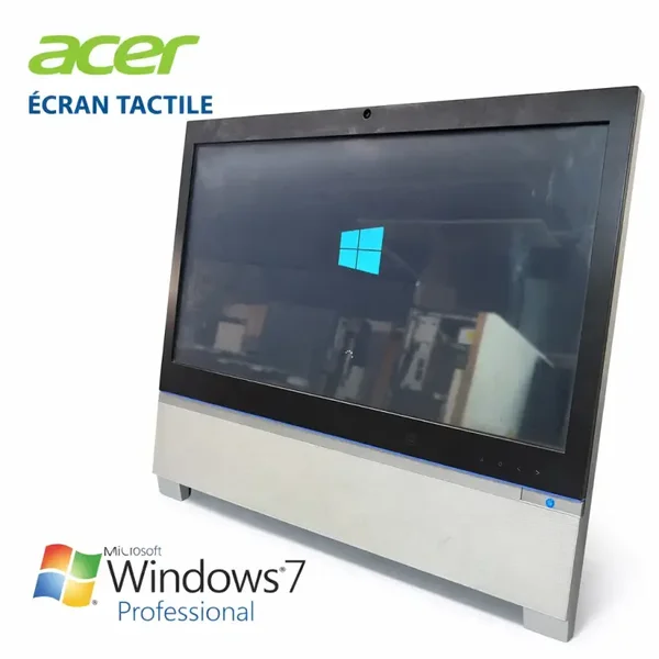 Acer Aspire Z5751 Tactile Core i3 4Go 1To Windows 7 Pro All-in-One Retro PC