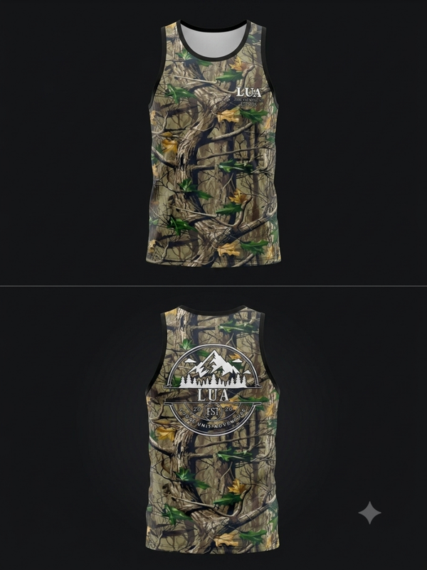 Singlet/Tank Top - Jungle print - LUA design - Pre order only