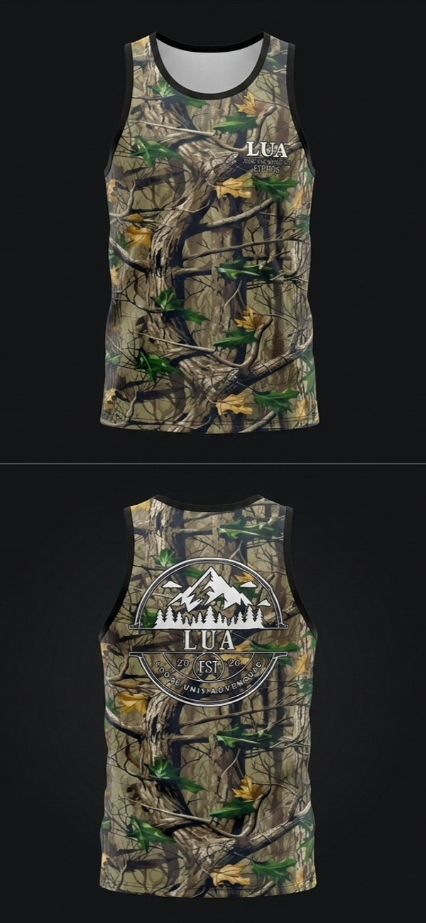 Singlet/Tank Top - Jungle print - LUA design
