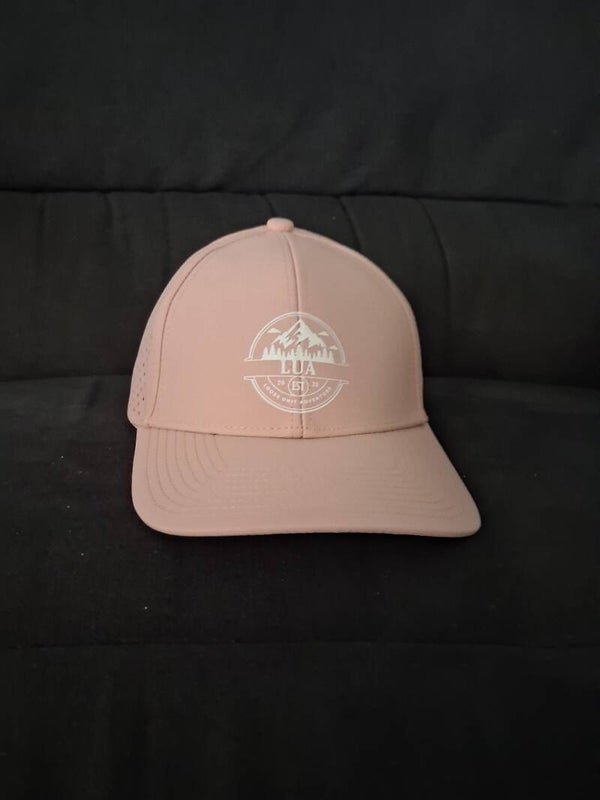 Water resistant Laser Cut mesh sports Cap - Pink