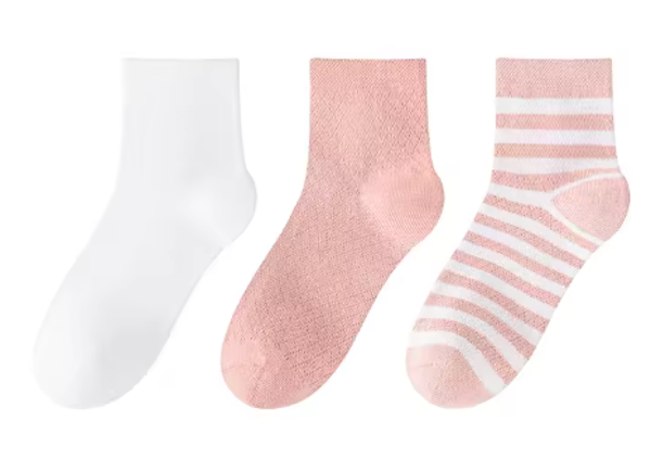 Girls/Unisex Invisible seam Sock - No feel seam - 3 colours Available