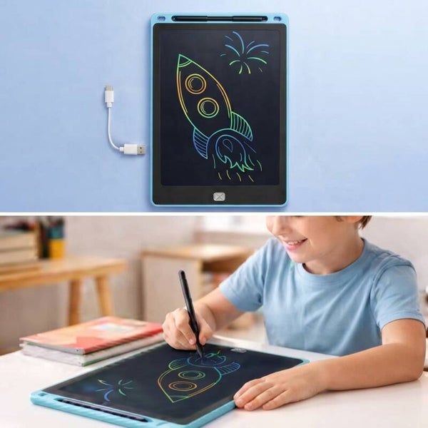 16" LCD Writing board , rechargeable, great for camping and self-regulation when no Wi-fi