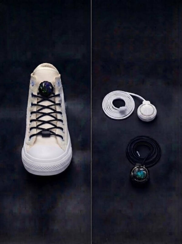 Shoelace replacement set - Auto tighten and loosen via easy turn dial-suit special needs kids