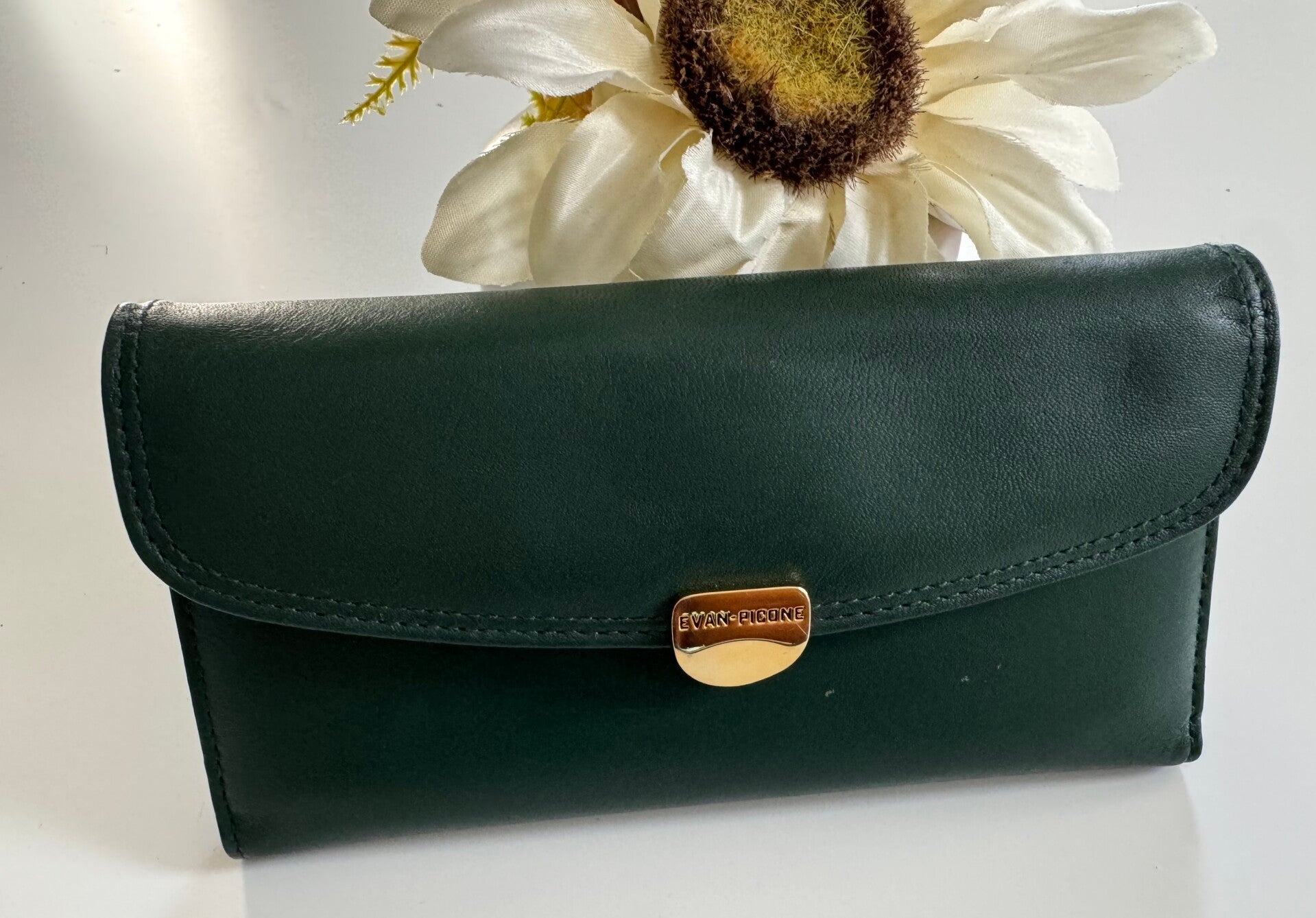 Dark Green Genuine leather Wallet