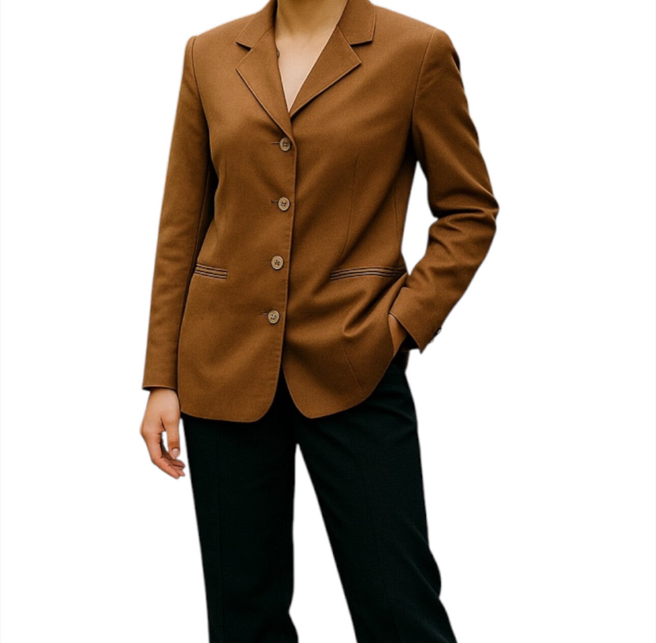 Apostrophe brown blazer