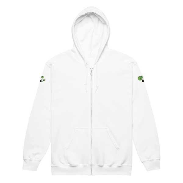 Sweat à capuche zippé unisexe