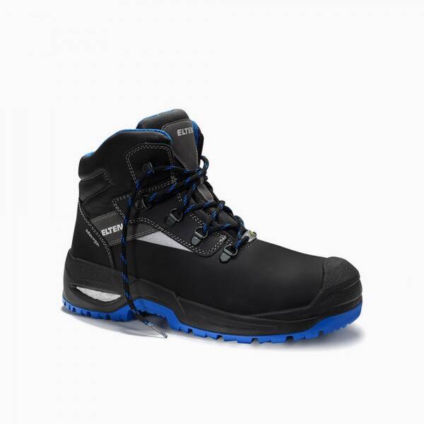 ELTEN Veiligheidsschoen halfhoog STEFANO XXSG black-blue Mid ESD S3
